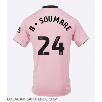 Camisa de Futebol Leicester City Boubakary Soumare #24 Equipamento Alternativo 2025-26 Manga Curta Camisa de Futebol Leicester City Boubakary Soumare #24 Equipamento Alternativo 2025-26 Manga Curta